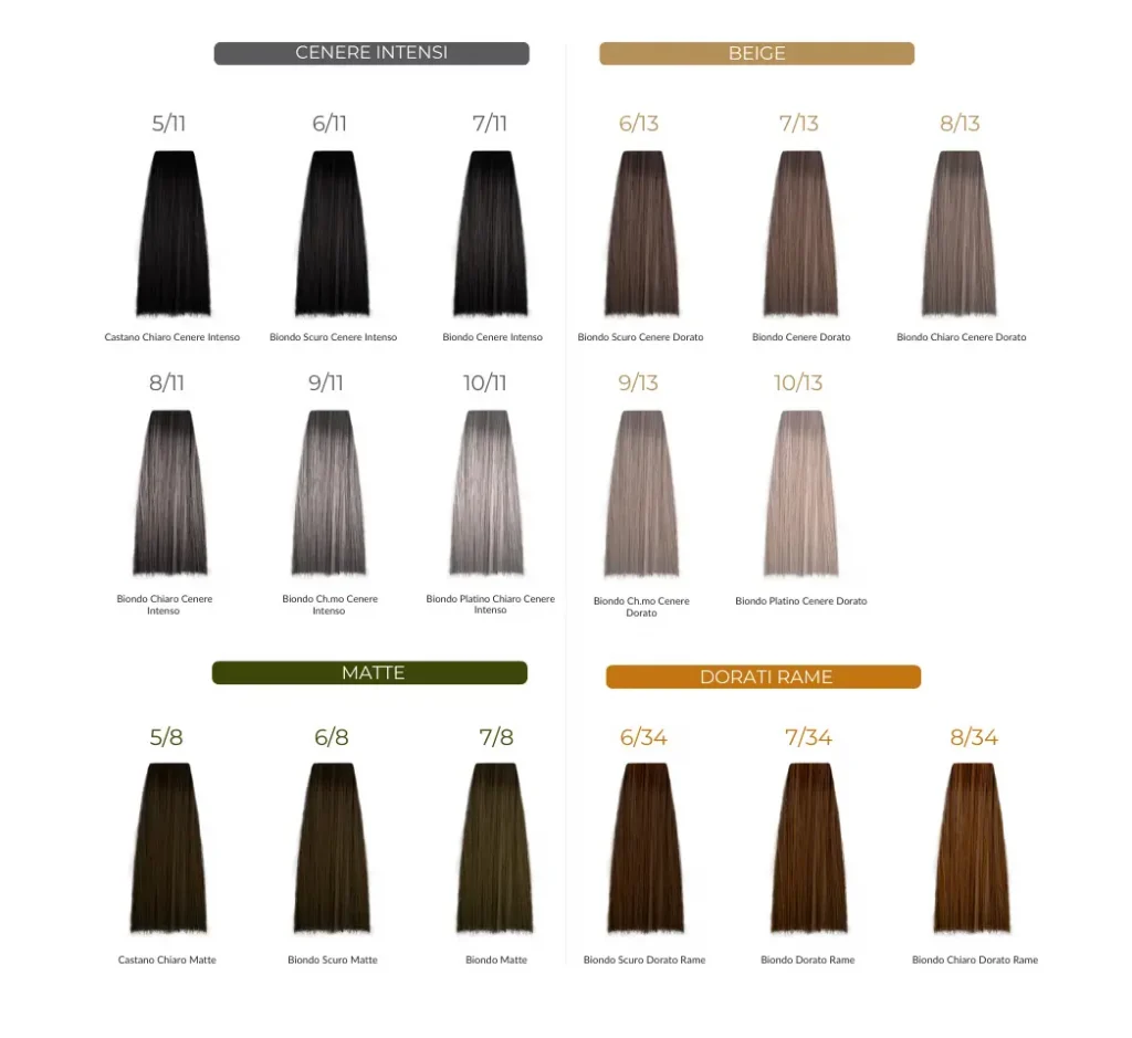 Професионална боя за коса Inebrya Color за дълготраен цвят, отлична покривност и подхранваща формула, подходяща за салони и домашна употреба.