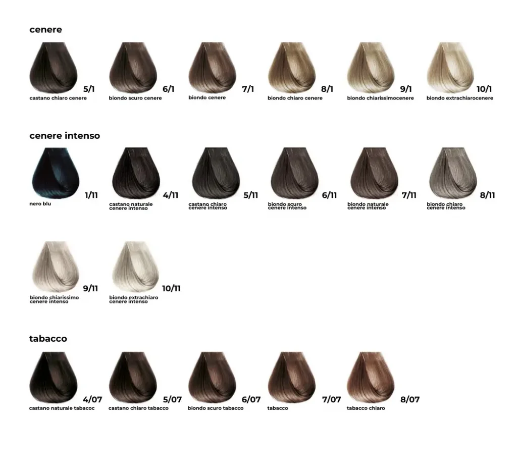 Безамонячна крем боя Pro.Co Supèrb Color с витамини B. Отлично покритие на бели коси и 74 професионални нюанса.