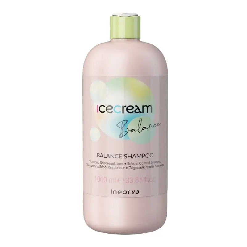 Inebrya Ice Cream Balance Балансиращ Шампоан за мазна коса 300 милилитра