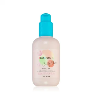 Мляко за къдрава коса Inebrya Curl One 15 в 1. Дефинира, хидратира и предпазва къдриците от фриз и топлина без утежняване.
