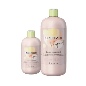 Ежедневен шампоан - Inebrya Ice Cream Frequent в опаковки от 300 и 1000 милилитра.