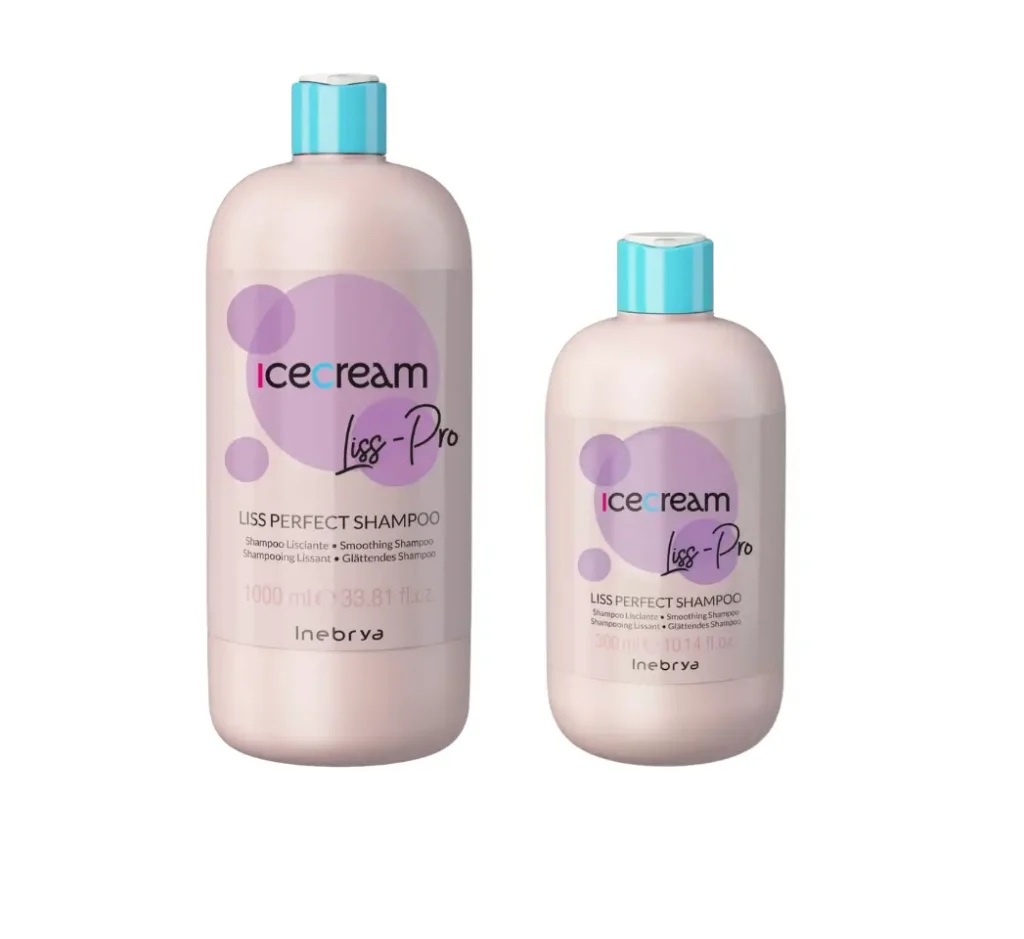 Изглаждащ шампоан за буйна и непокорна коса.