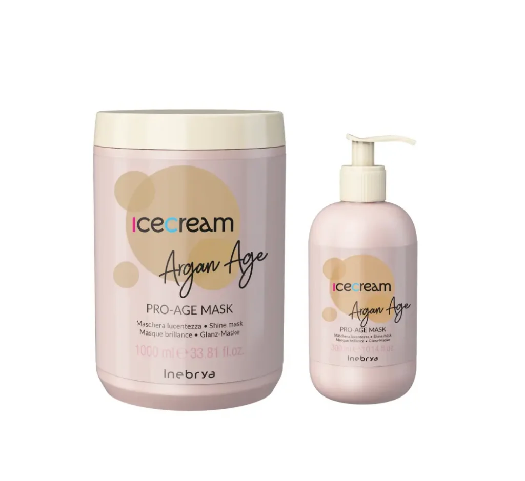 Хидратираща маска с арганово масло за блясък